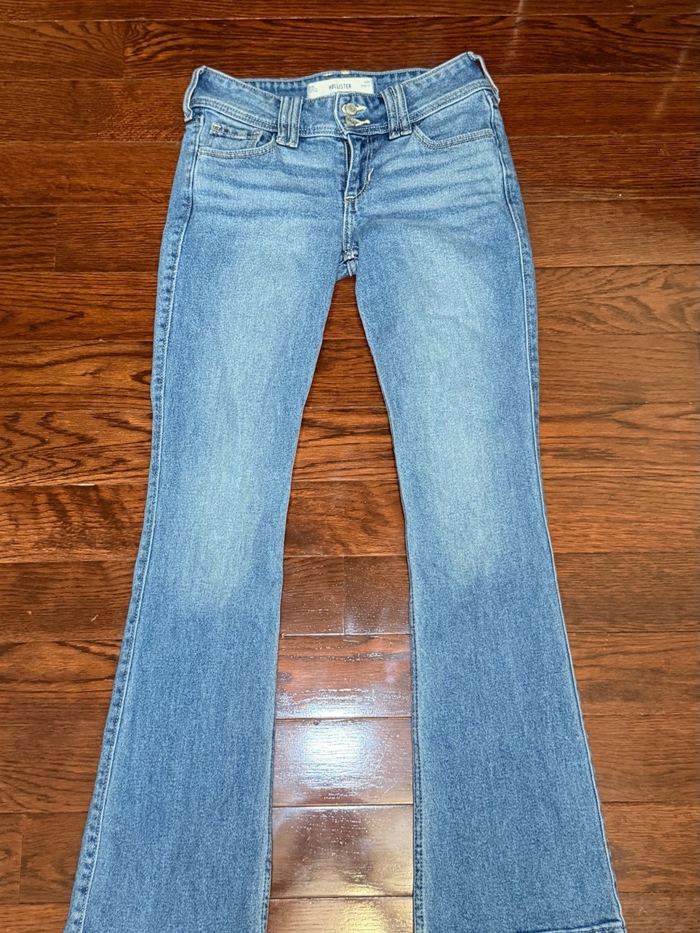 Hollister Low Rise Boot Light Blue Woman’s Jeans W24 00r